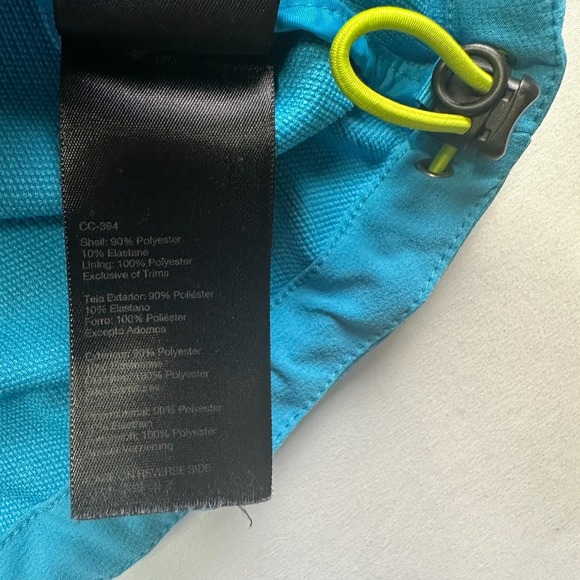 Marmot Womens Tempo Active Jacket Blue Sea Waterproof Adventure Sz Medium EUC - Picture 12 of 16